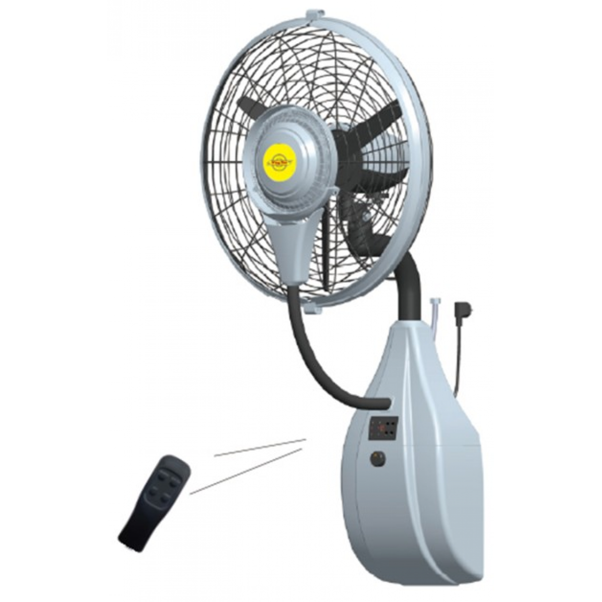 Wington 榮通 FB-65MIT 25吋 至尊系列噴粉密網掛牆噴霧風扇