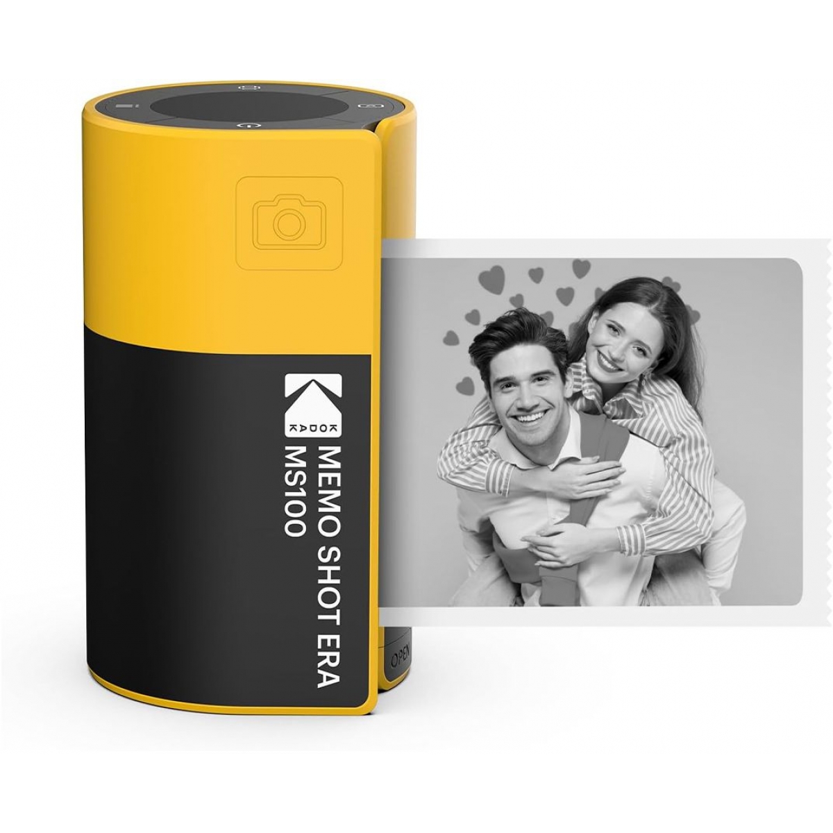 Kodak Memo Shot ERA MS100Y 2合1即影即有相機及標籤打印機 (黃色)