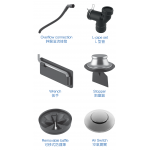 Blanco FWD Medium 3/4匹 1200ml 廚餘處理器 - 產品型號: 456439