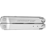 Leatherman BOND折疊多用途工具 (銀色): 14合1、輕巧便攜、420HC不銹鋼刀