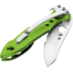 Leatherman SKELETOOL KBX折疊多用途工具 (綠色): 420HC組合刀、開瓶器、輕巧設計