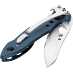 Leatherman SKELETOOL KBX折疊多用途工具 (藍色): 420HC組合刀、開瓶器、輕巧設計