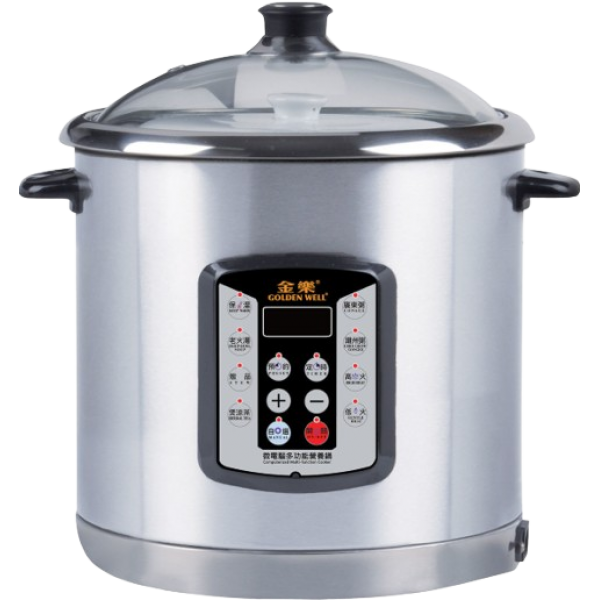 Goldenwell 金樂 GW-25A 7.0公升智能全不銹鋼營養鍋
