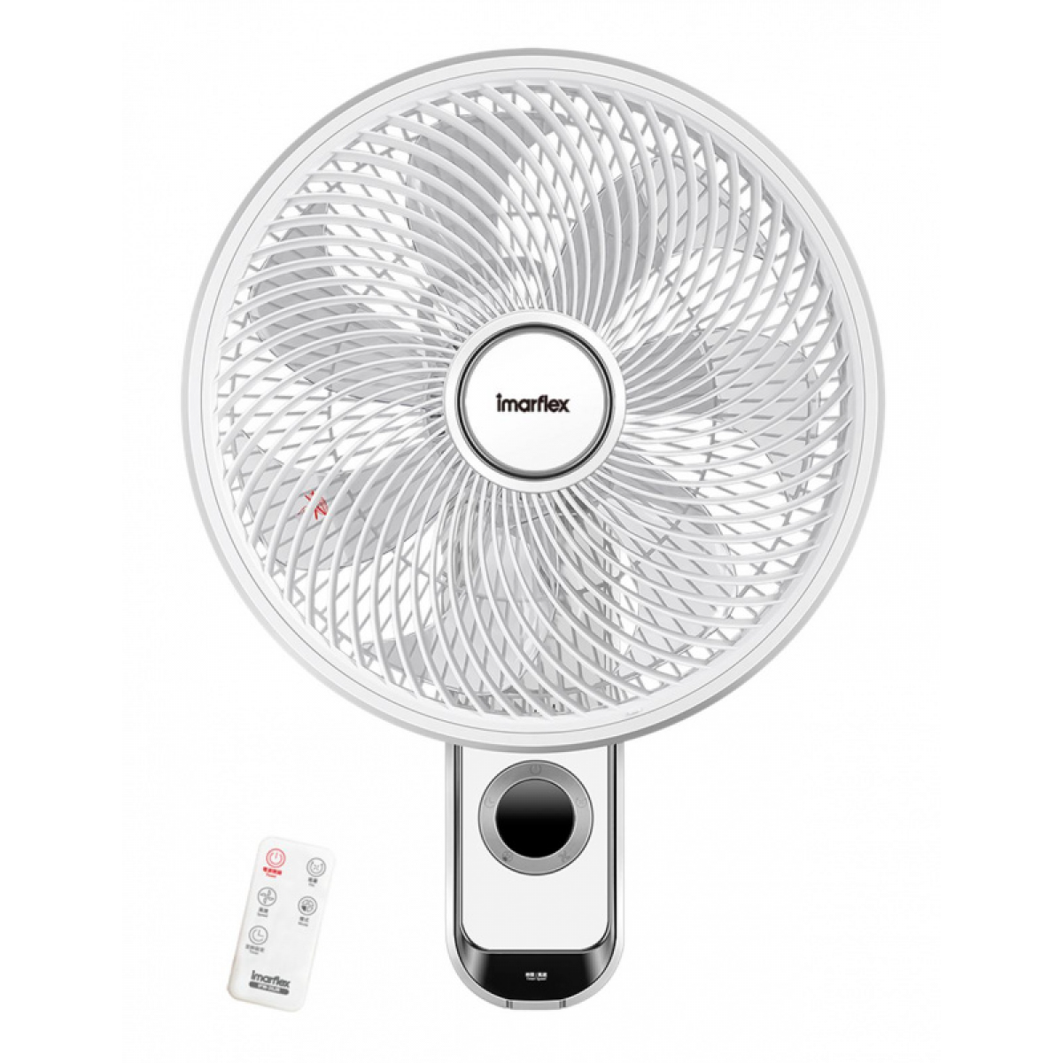 Imarflex 伊瑪 IFW-35JR 14吋 7片扇葉遙控掛牆扇