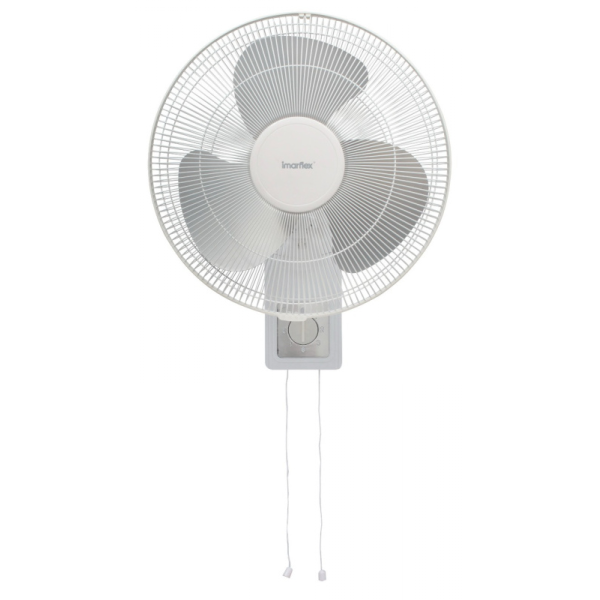 Imarflex 伊瑪 IFW-40SL 『素鋼。銀』16吋雙拉繩金屬掛牆扇