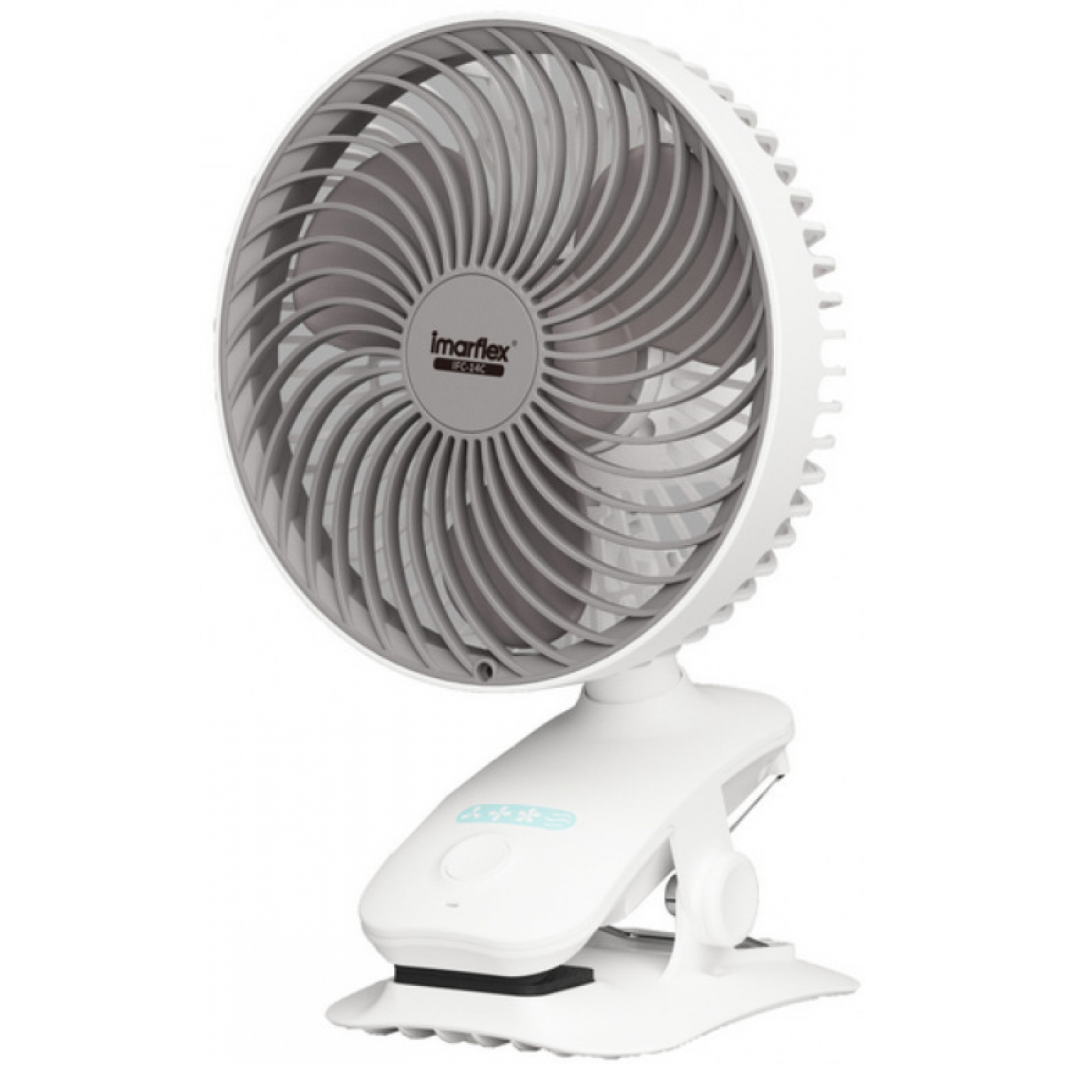 Imarflex 伊瑪 IFC-14C 『日和』 5.5吋 USB充電 檯夾兩用扇 - 左右自動搖擺 自然風