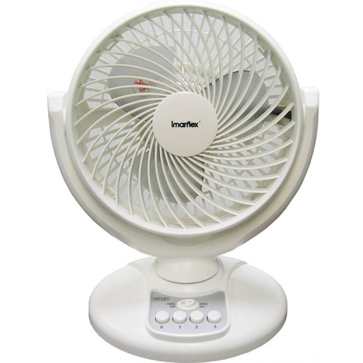 Imarflex 伊瑪 IFB-23B1 『龍卷』 9吋多角度花籃扇 - 3段風速 左右自動搖擺