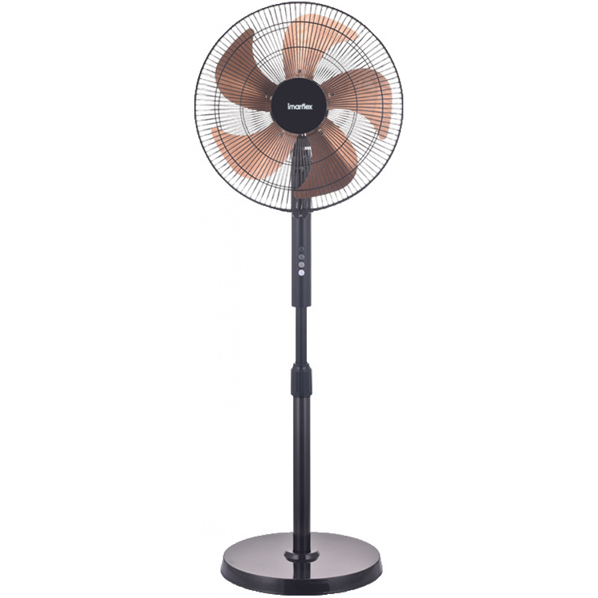Imarflex 伊瑪 IFS-35SG 『素鋼』14吋機械式金屬座地扇