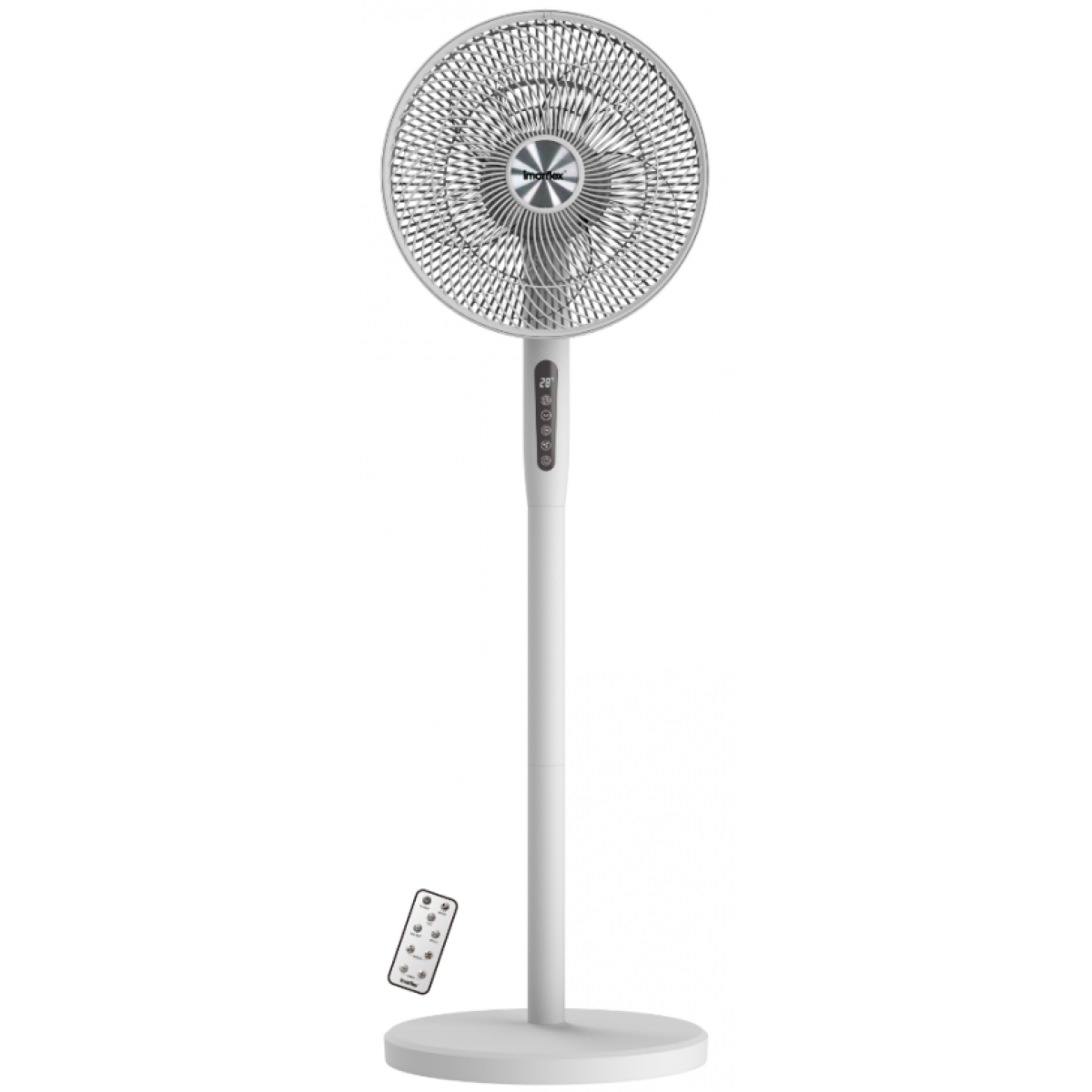 Imarflex 伊瑪 IFS-29DR DC節能多角度搖擺12吋遙控座地扇