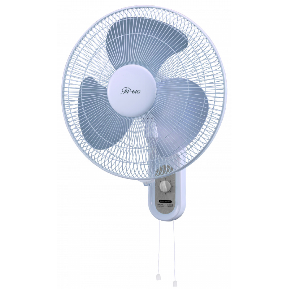 Famous 法國名家 FW40-3C(FAM) 16吋 掛牆扇 - 雙拉繩設計，左右搖擺