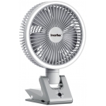 Imarflex 伊瑪 IFC-20DK 『日和。米』 7.9吋 充電式檯夾多用扇