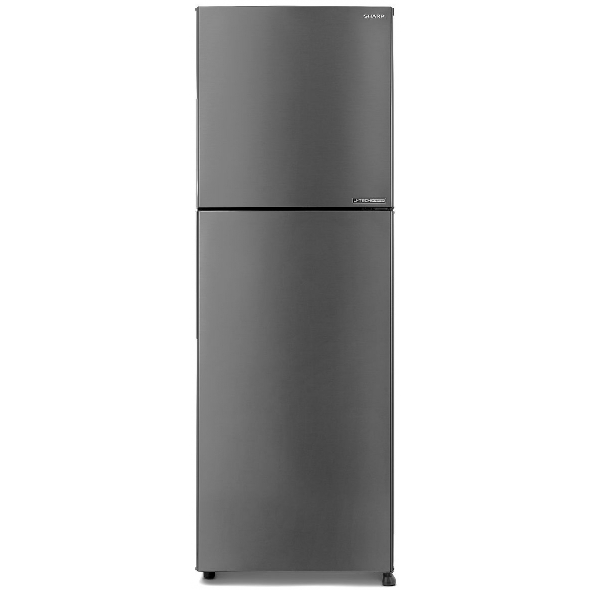 Sharp 聲寶 SJ-P22M-G 雙門雪櫃 - 224L, J-TECH 變頻, 銀離子抗菌, 灰色