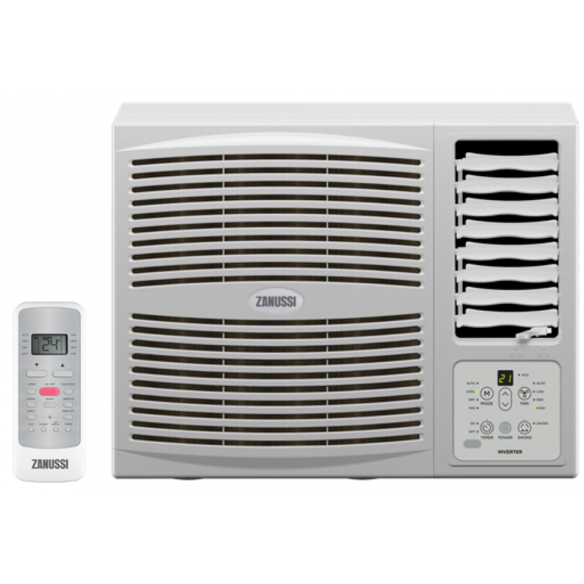 Zanussi 金章 ZWACR0723V 3/4匹 R32變頻 窗口式冷氣機 Zanussi 金章 ZWACR0723V 3/4匹 R32變頻 窗口式冷氣機