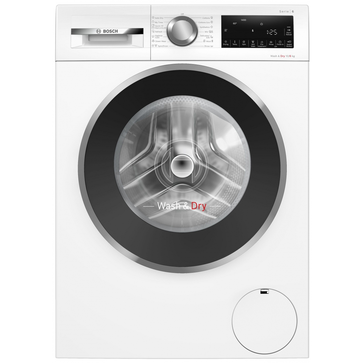 Bosch Series 6 變頻前置式洗衣乾衣機 (WNG254YDHK) - 10/6kg, 1400轉