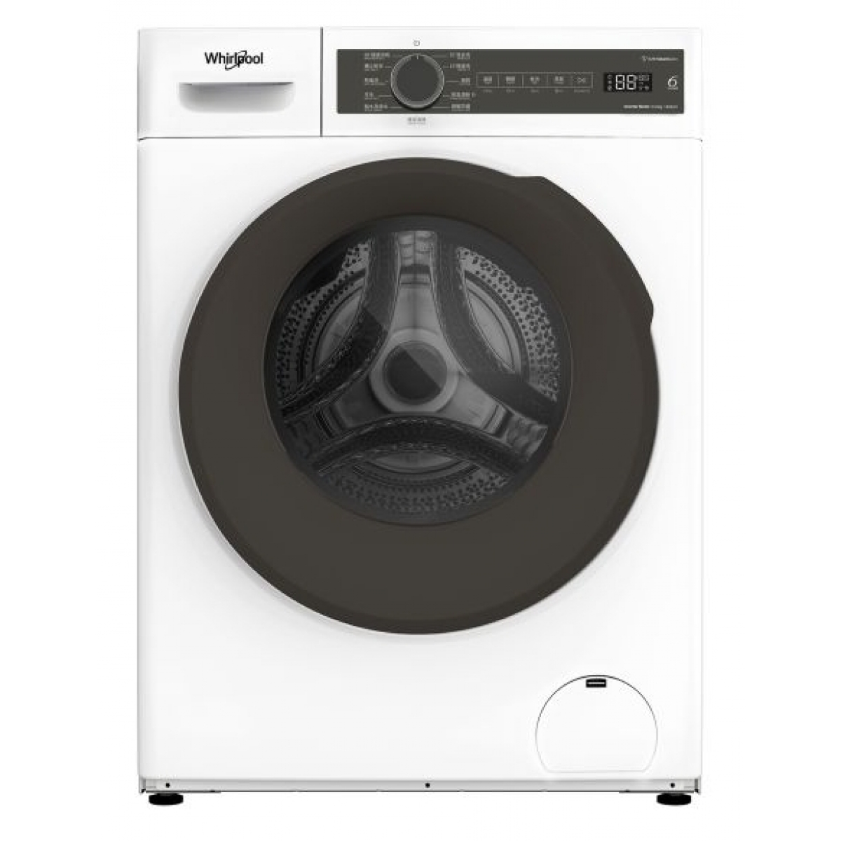 WHIRLPOOL 惠而浦 8.5/6公斤 Slim SteamCare 纖薄前置式洗衣乾衣機 WWPB485602GW (1級能源用水效益)