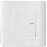 Schneider Electric 施耐德電氣 E8431/2 WE 16AX 單位雙控平觸開關掣 (凝白)