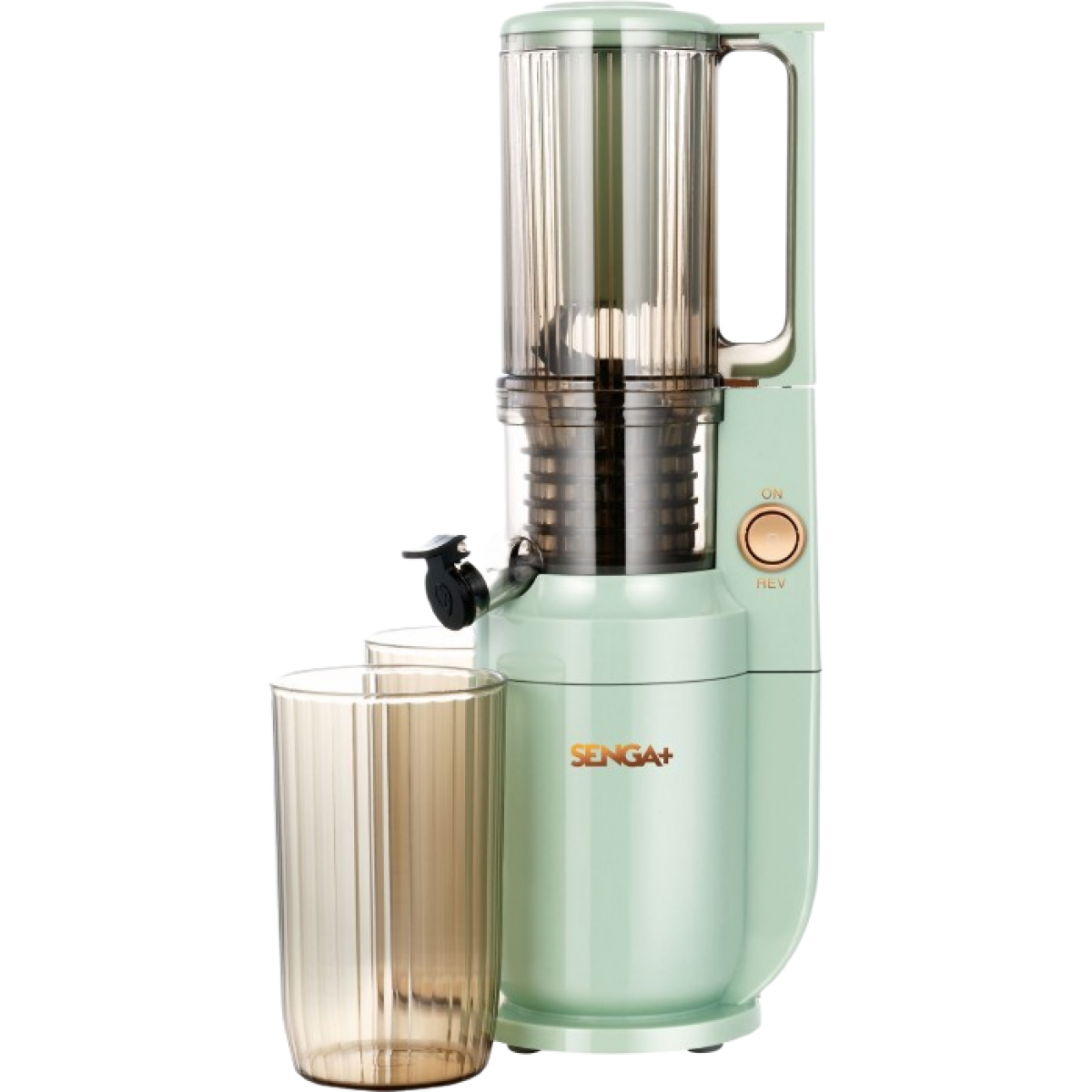 Senga SJ-150A 迷你慢磨果汁機 (蘋果綠)