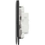 Schneider Electric Unica X 16AX 單位雙控開關掣 (石墨灰)