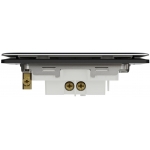 Schneider Electric Unica X 16AX 單位雙控開關掣 (曜石黑)