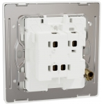 Schneider Electric Unica X 16AX 單位雙控開關掣 (皎月白)