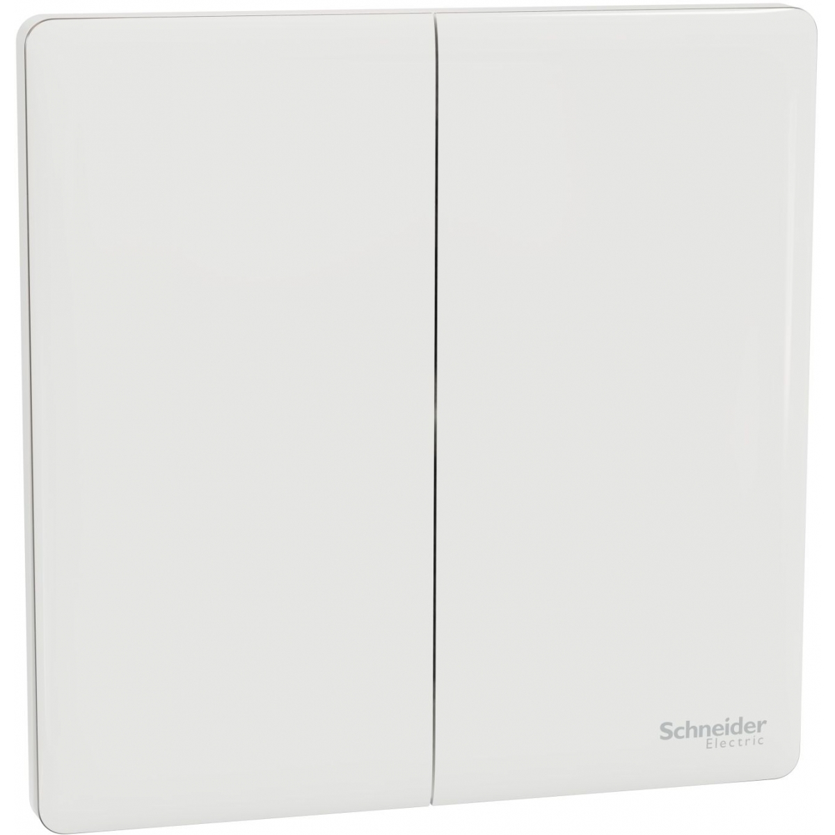 Schneider Electric Unica X 16AX 兩位單控開關掣 (皎月白)