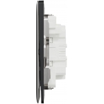 Schneider Electric Unica X 16AX 三位雙控開關掣 (石墨灰)