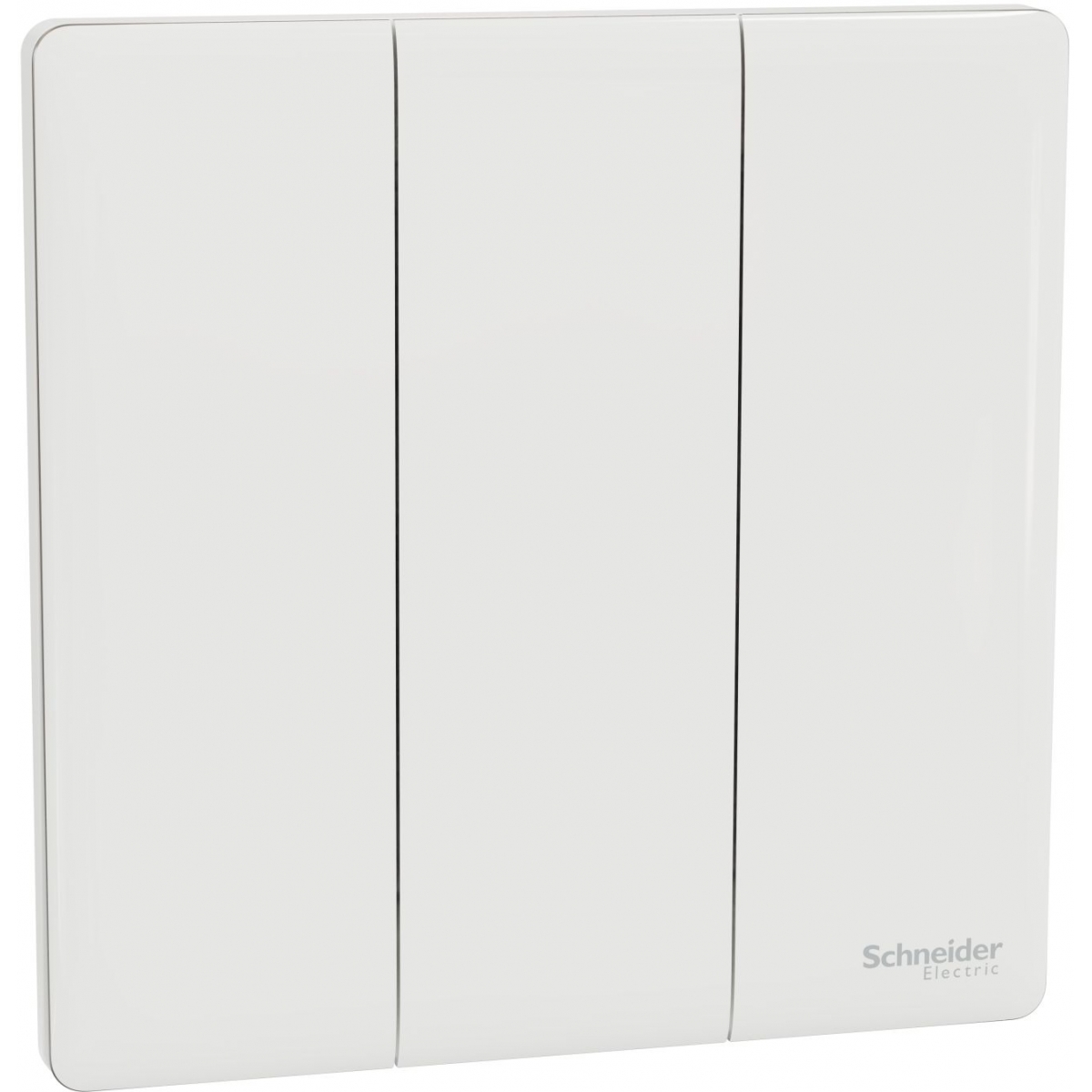 Schneider Electric Unica X 16AX 三位雙控開關掣 (皎月白)