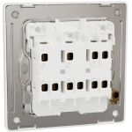 Schneider Electric Unica X 16AX 三位雙控開關掣 (皎月白)