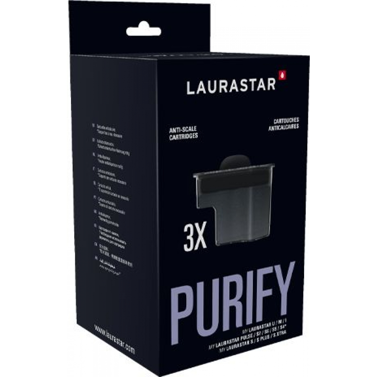 Laurastar 防垢濾芯 (3個裝) (適用於SMART系列)