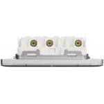 Schneider Electric Unica X 16AX四位單控開關掣 (炫星銀)