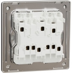 Schneider Electric Unica X 16AX四位單控開關掣 (石墨灰)