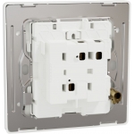 Schneider Electric Unica X 16AX單位單控開關掣連LED燈 (皎月白)