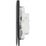 Schneider Electric Unica X 16AX單位雙控開關掣連LED燈 (石墨灰)