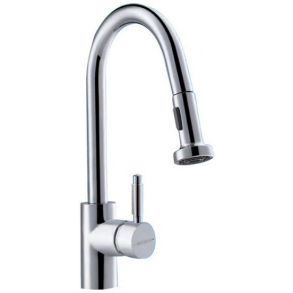 Walrus WR-501605-CPWE 廚盆龍頭連拉出式花灑頭