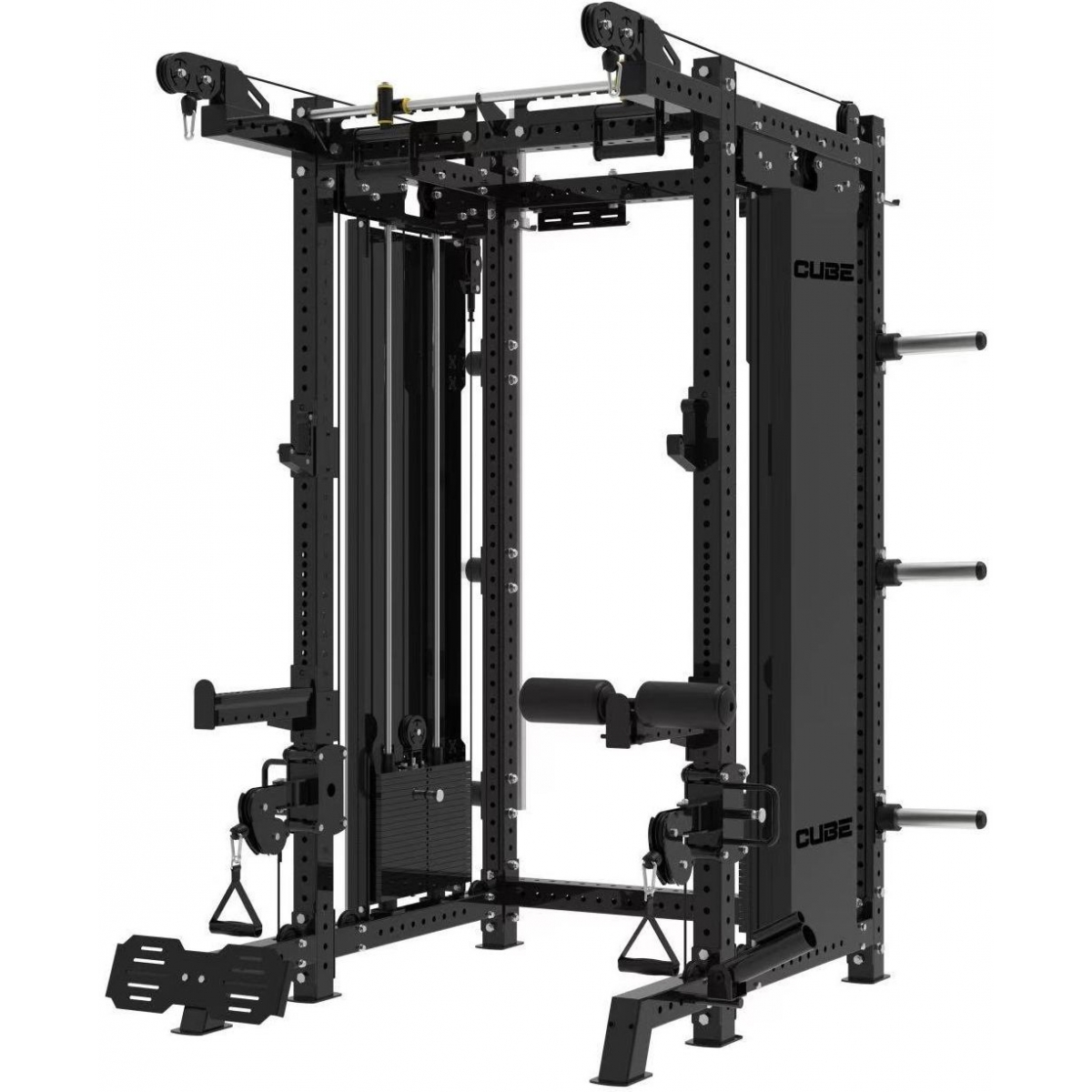 Cube R10 多功能半架 (雙纜索滑輪+下蹲滑輪) Cube R10 多功能半架 (雙纜索滑輪+下蹲滑輪)