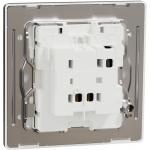 Schneider Electric Unica X NUX31_BP_DG 10A 單位門鐘圖案按手掣 (石墨灰)