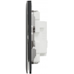 Schneider Electric Unica X NUX31_BP_DG 10A 單位門鐘圖案按手掣 (石墨灰)