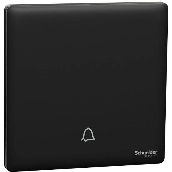 Schneider Electric Unica X NUX31_BP_JB 10A 單位門鐘圖案按手掣 (曜石黑)