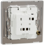 Schneider Electric Unica X NUX31_BP_JB 10A 單位門鐘圖案按手掣 (曜石黑)