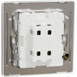 Schneider Electric Unica X NUX31_IM_SS 16AX 單位十字開關掣 (炫星銀)