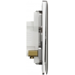 Schneider Electric Unica X NUX32_IM_SS 16AX 兩位十字開關掣 (炫星銀)