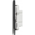 Schneider Electric Unica X 16AX 兩位十字開關掣 (石墨灰)