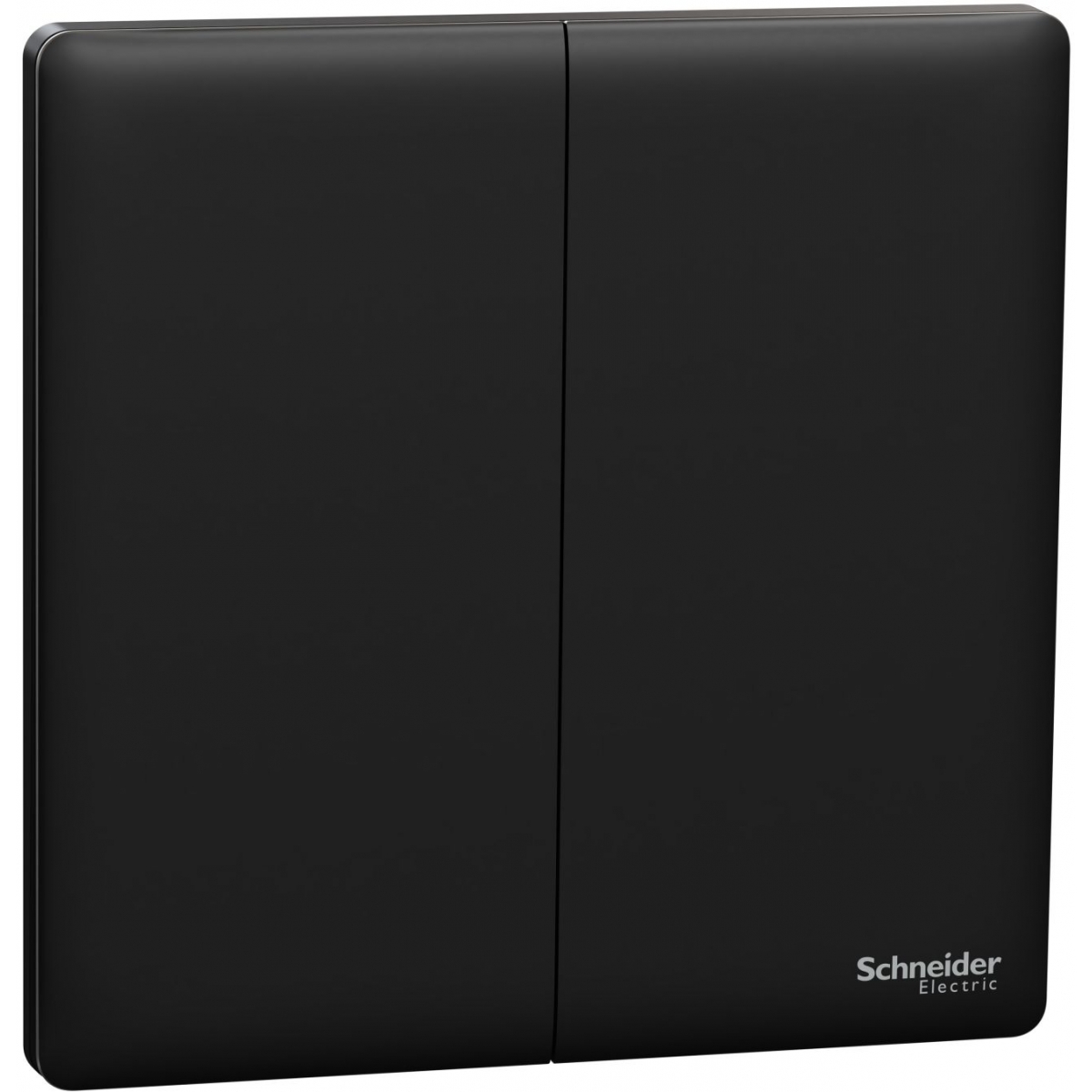 Schneider Electric Unica X 16AX 兩位十字開關掣 (曜石黑)