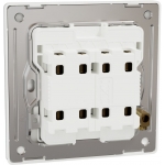 Schneider Electric Unica X 16AX 兩位十字開關掣 (皎月白)