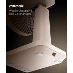 Momax 1°Go IF20L2 迷你桌上型自動旋轉風扇