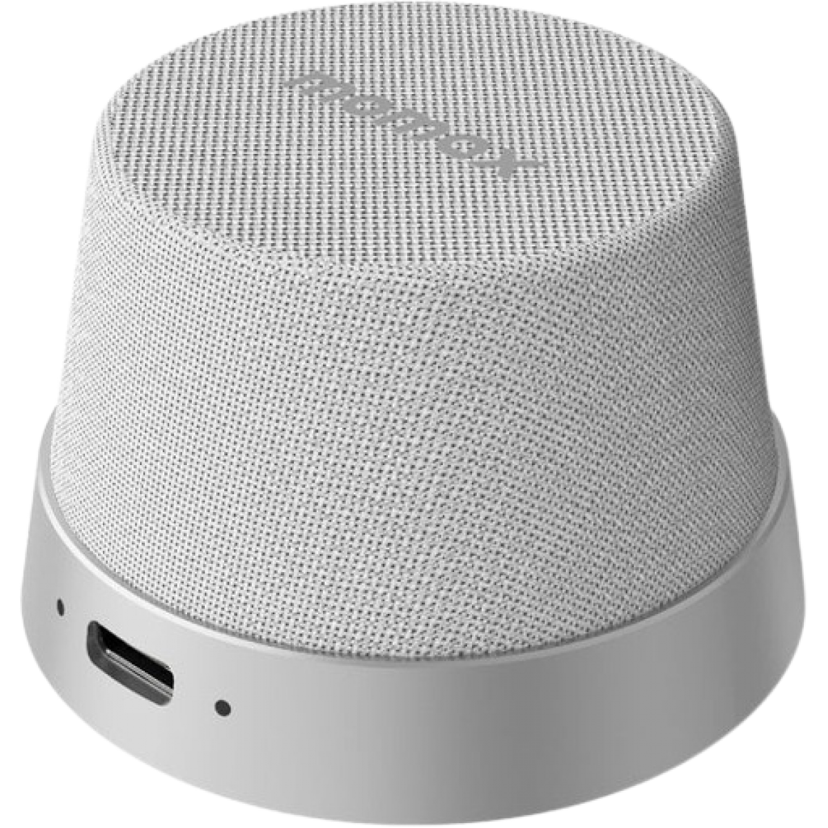 Momax 1-Vibe Go BS6HKS 磁吸無線音箱 (銀色): IPX6防水、TWS立體聲、86g輕巧