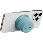 Momax 1-Vibe Go BS6HKB 磁吸無線音箱 (藍色): IPX6防水、TWS立體聲、86g輕巧