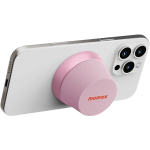 Momax 1-Vibe Go BS6HKP 磁吸無線音箱 (粉紅色): IPX6防水、TWS立體聲、86g輕巧