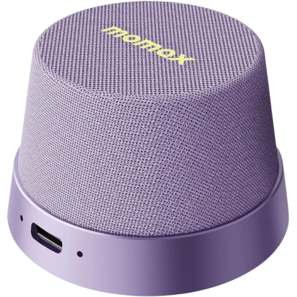 Momax 1-Vibe Go BS6HKU 磁吸無線音箱 (紫色): IPX6防水、TWS立體聲、86g輕巧