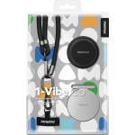 Momax 1-Vibe Go BS6GSD 磁吸無線音箱套裝 (黑色): IPX6防水、TWS立體聲、86g輕巧